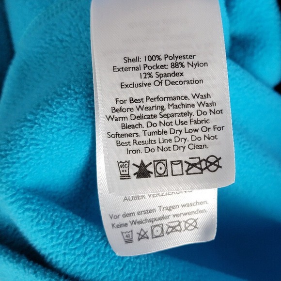 Eddie Bauer Womens Sweater Small First Ascent Fleece 1/4 Zip Polartec - Picture 9 of 12